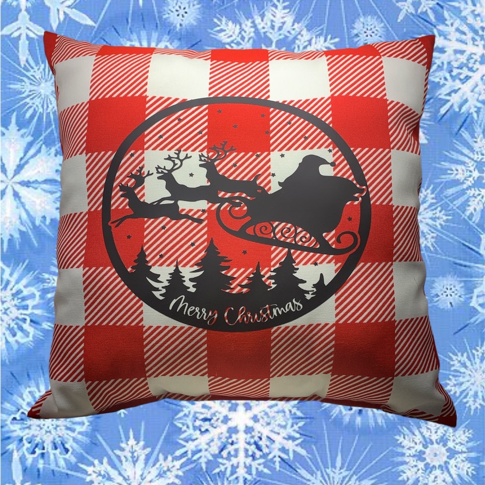 Decorative Christmas pillow